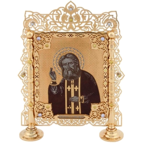 Икона настольная «Серафим Саровский»