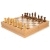 Шахматы подарочные и Шашки (набор 2 в 1) деревянные. 37х37 см.