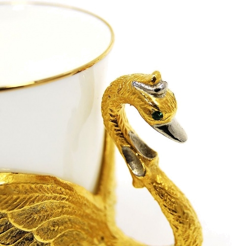 Кофейный набор «Лебедь»