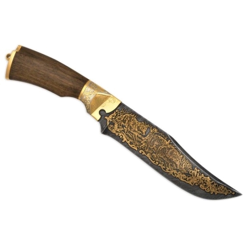 Нож «Волкодав» сувенирный (дамаск)