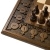 Подарочные шахматы и нарды (2 в 1) с гранатами. 60х60 см. Армения (Haleyan)