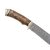 Нож из дамасской стали «Близнец» - рукоять из ореха и литья из мельхиора и гравировкой на клинке