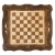 Подарочные шахматы и нарды (2 в 1) c Араратом. 50х50 см. Армения (Haleyan)