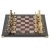 Шахматы "Римские" бронза креноид 40х40 см