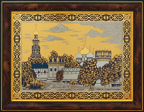 Настенная икона «Вид на Новодевичий монастырь» г. Златоуст