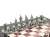 Шахматы "Идолы" мрамор лемезит 28х28 см