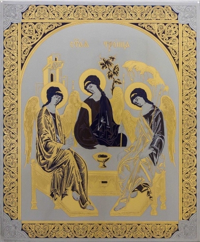 Настенная икона «Троица» г. Златоуст