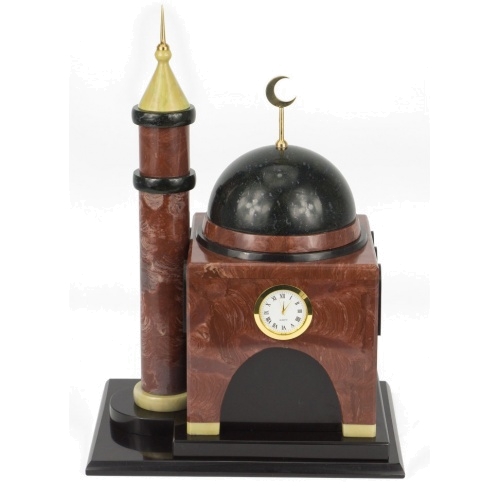 Часы "Мечеть" лемезит долерит средняя
