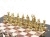 Шахматы "Римляне" мрамор и лемезит 28х28 см