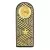 Часы "Погон генерал" цвет золото камень змеевик 40х60х150 мм 300 гр.