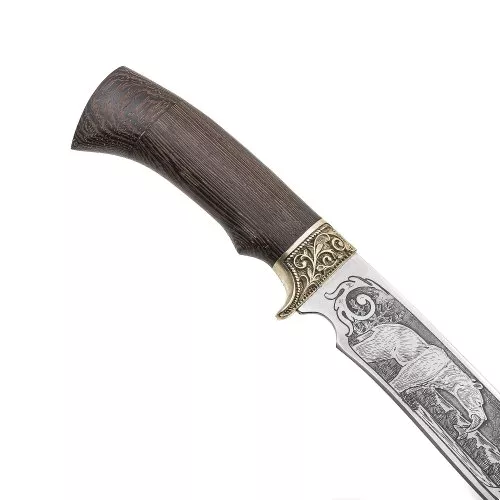 Кованый нож "Галеон" из стали 95х18